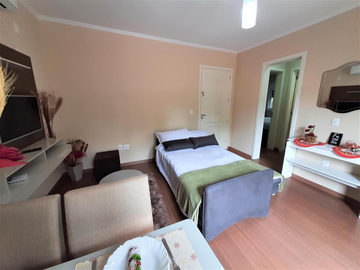 Apartamento Refugio Do Ipe Em Gramado - Proximo Ao Lago Negro Eksteriør billede